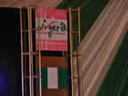 Logo of the Rebranding Nigeria Project displayed at the gala night in honour of the visiting minister for information for the launch of the rebranding Nigeria Project in Uyo 